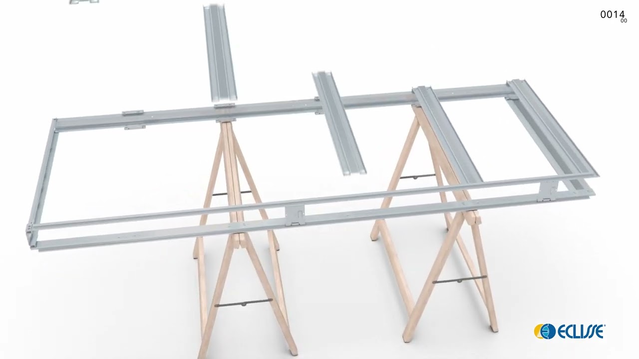 Eclisse MONTÁŽNI VIDEO - JEDNOKŘÍDLÉ DO SDK KIT - KLIK profil 100 -  sestavení