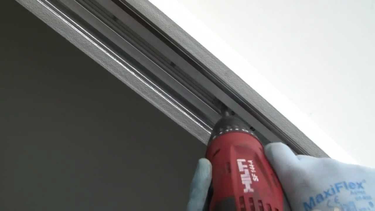 Eclisse MONTÁŽNÍ VIDEO - pouzdro Syntesis LINE - instalace celoskleněných dveří s VITREM,držák klips