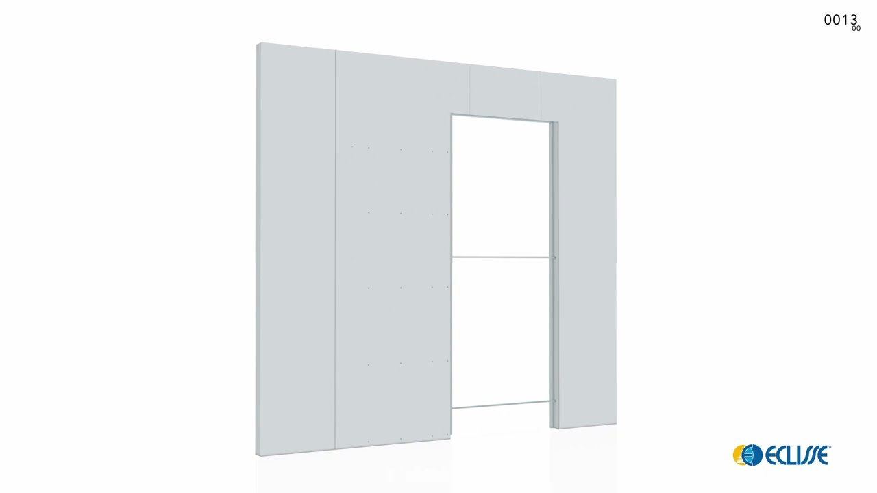 Eclisse MONTÁŽNI VIDEO - JEDNOKŘÍDLÉ DO SDK - zabudování