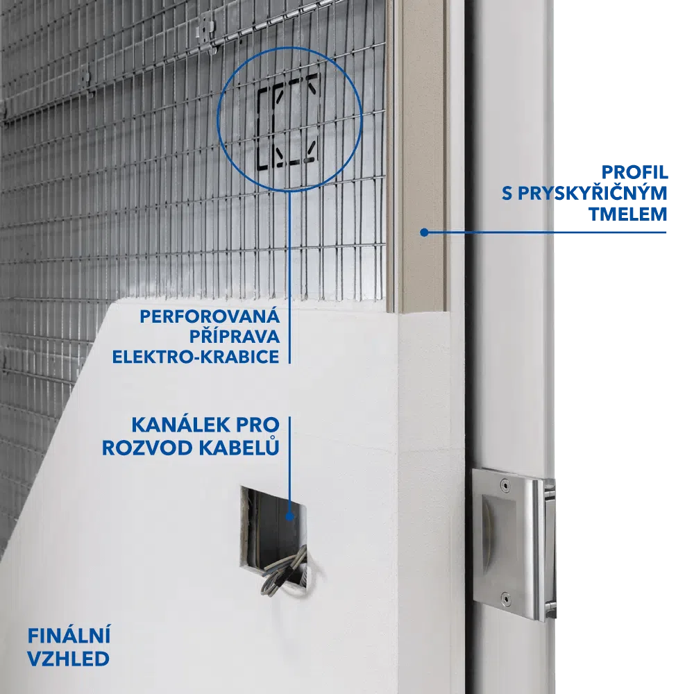 ECLISSE Syntesis Luce aplikace na zděnou stěnu